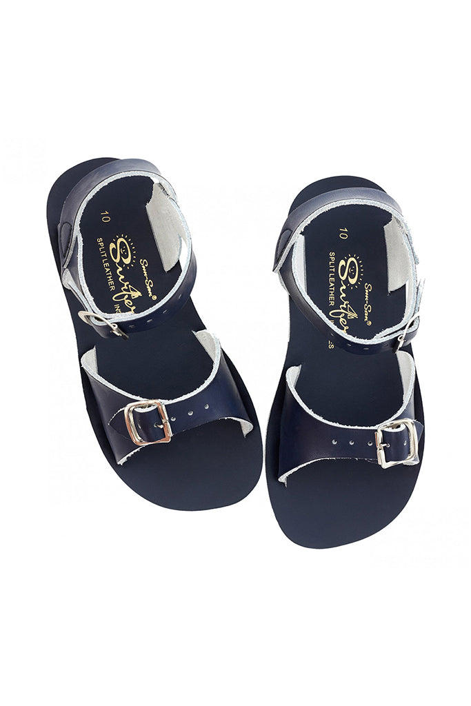 Salt-Water Sandals | Surfer Sandals - Navy | The Elly Store