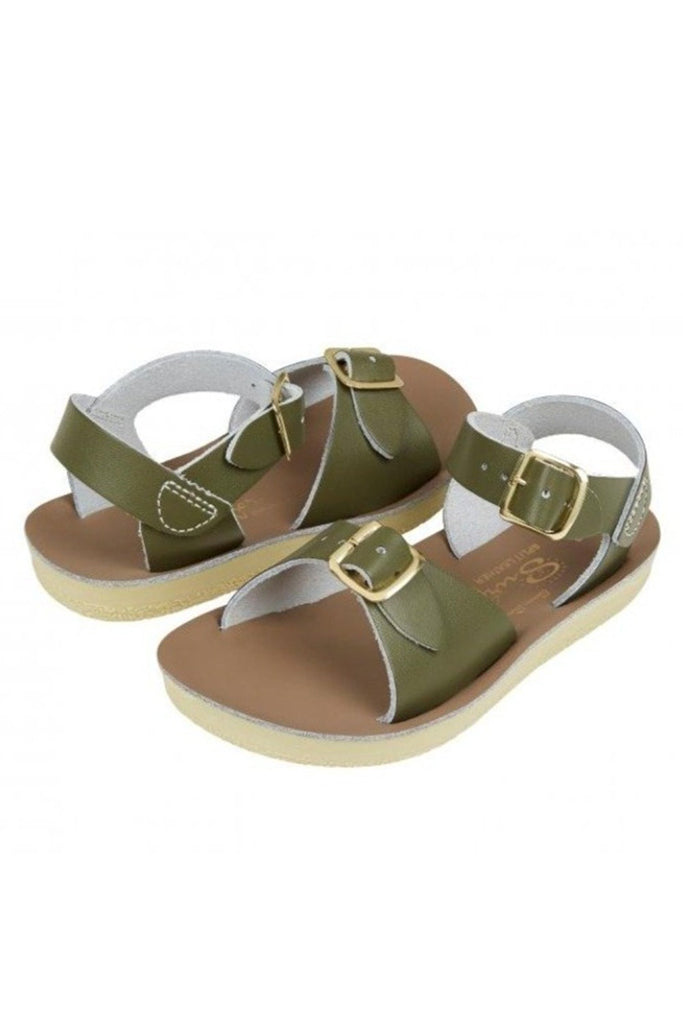 Saltwater Sandals Surfer Sandals Olive