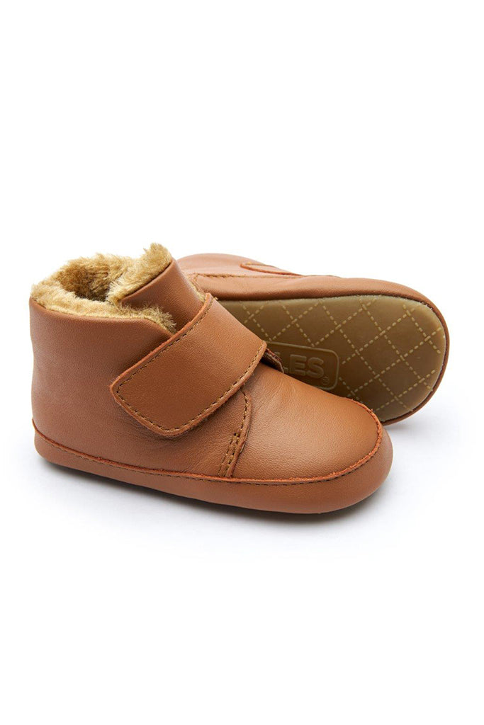 Shloofy Booties - Tan | Old Soles | The Elly Store Singapore