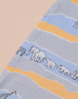 Sleeveless Romper - Grey Animal March