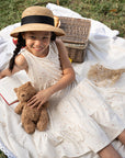 Sophie Dress - Cream Freesias