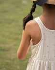 Sophie Dress - Cream Freesias