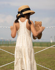 Sophie Dress - Cream Freesias