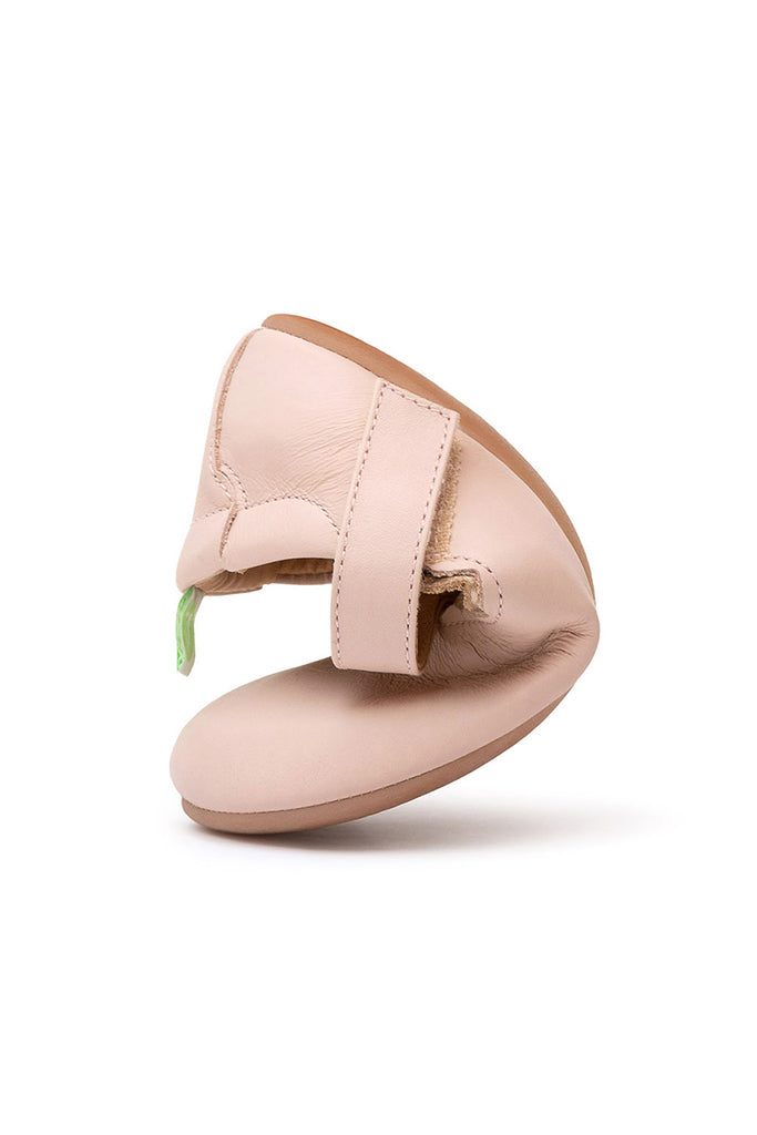 Roundy Shoes - Cotton Candy / Metallic Salmon | Tip Toey Joey Baby Shoes | The Elly Store