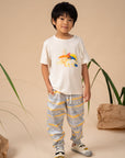 Jogger Pants - Grey Animals March