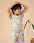 Terry Shorts - Grey Animals March