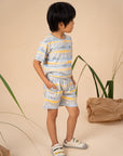 Terry Shorts - Grey Animals March