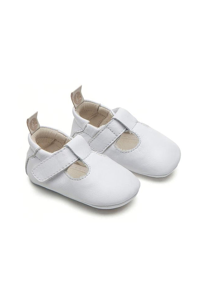 Strappy Shoes - White | Tip Toey Joey Baby Shoes | The Elly Store