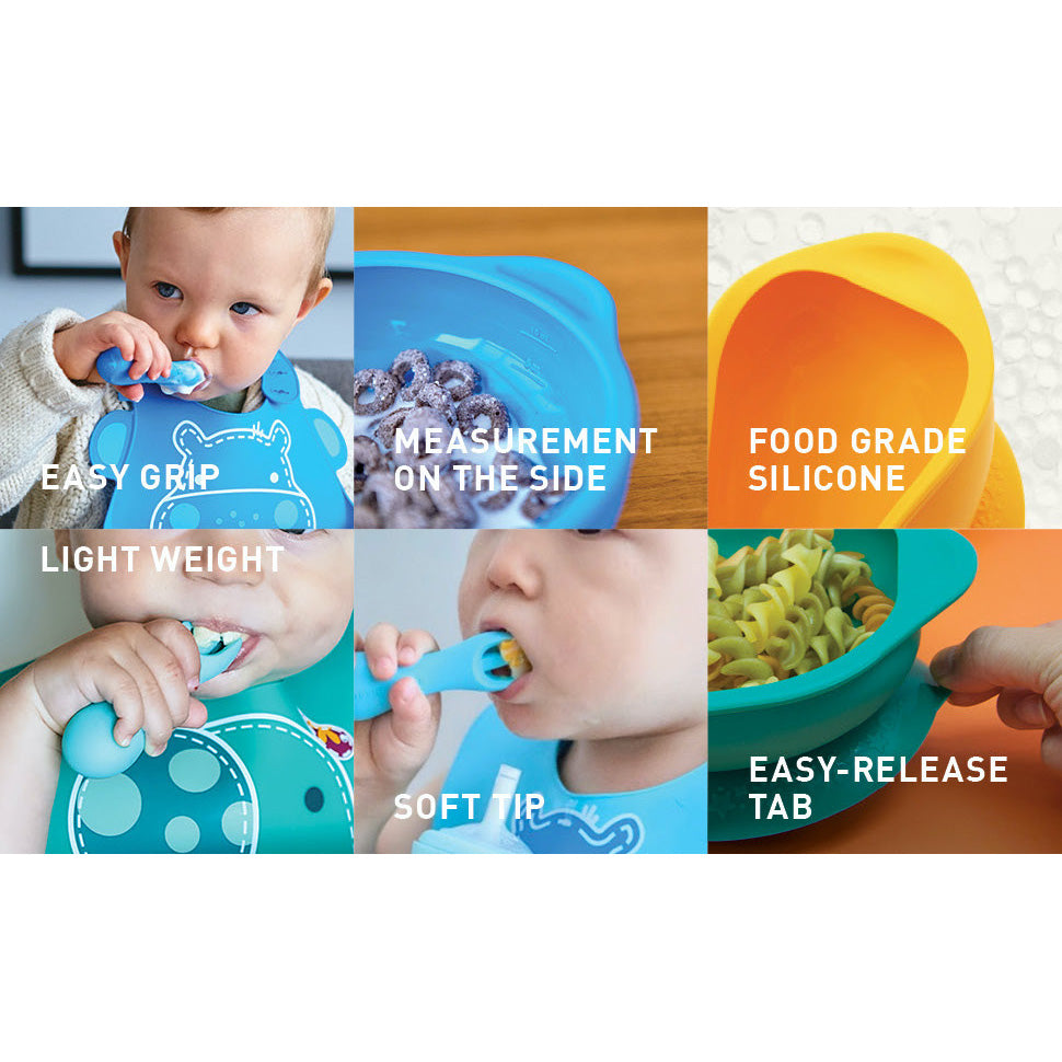 Toddler First Self Feeding Set - Ollie | Marcus & Marcus | The Elly Store