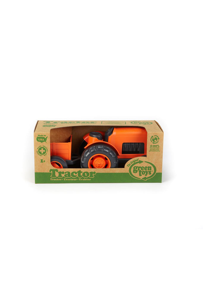 Tractor Orange from Green Toys, 100% recycled plastic, The Elly Store The Elly Store