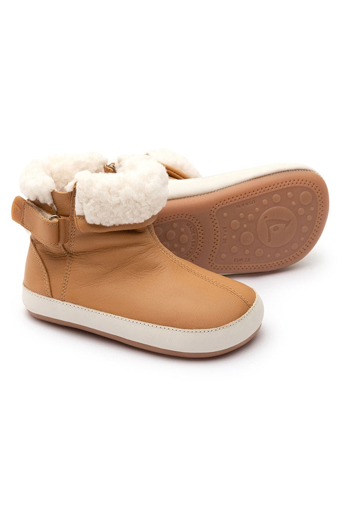 Dobby Shoes in Hay / Tapioca