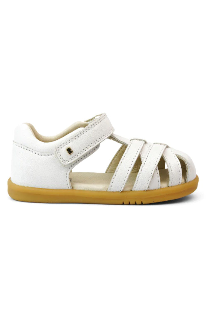 Bobux White Cross Jump Sandals i-Walk | The Elly Store