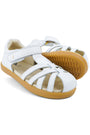 Bobux White Cross Jump Sandals i-Walk | The Elly Store