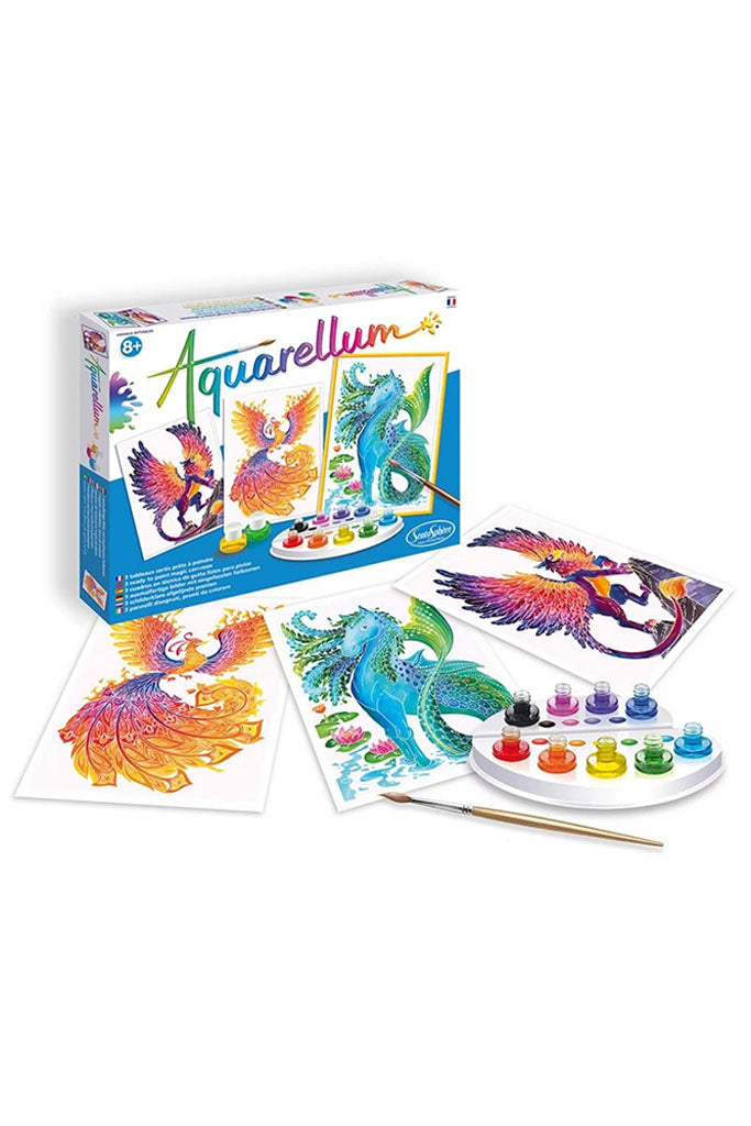 Aquarellum "Animaux Mythiques" - Mythical Animals by Sentosphere | The Elly Store Singapore