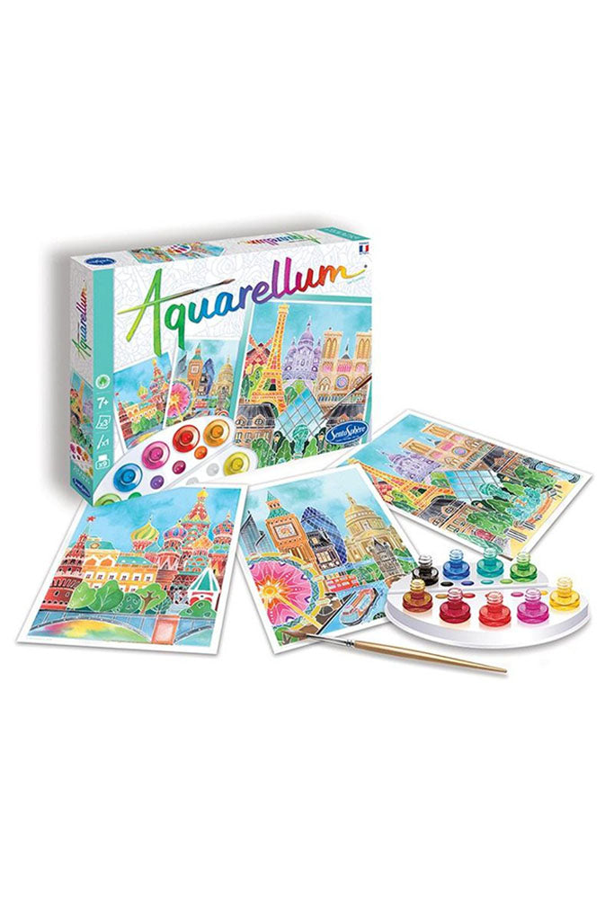 Aquarellum Capitales by Sentosphere | Best Art & Craft Kits for Kids | The Elly Store Singapore