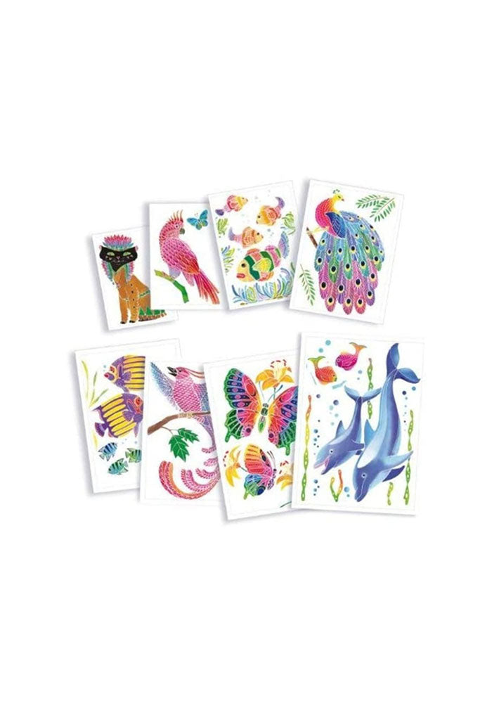 Aquarellum Junior Animal Postcards by Sentosphere | Best Gift Ideas for Kids | The Elly Store Singapore