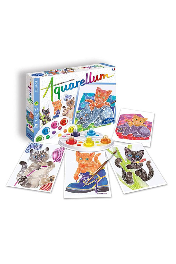 Aquarellum Junior "Chatons" - Kittens by Sentosphere | The Elly Store Singapore