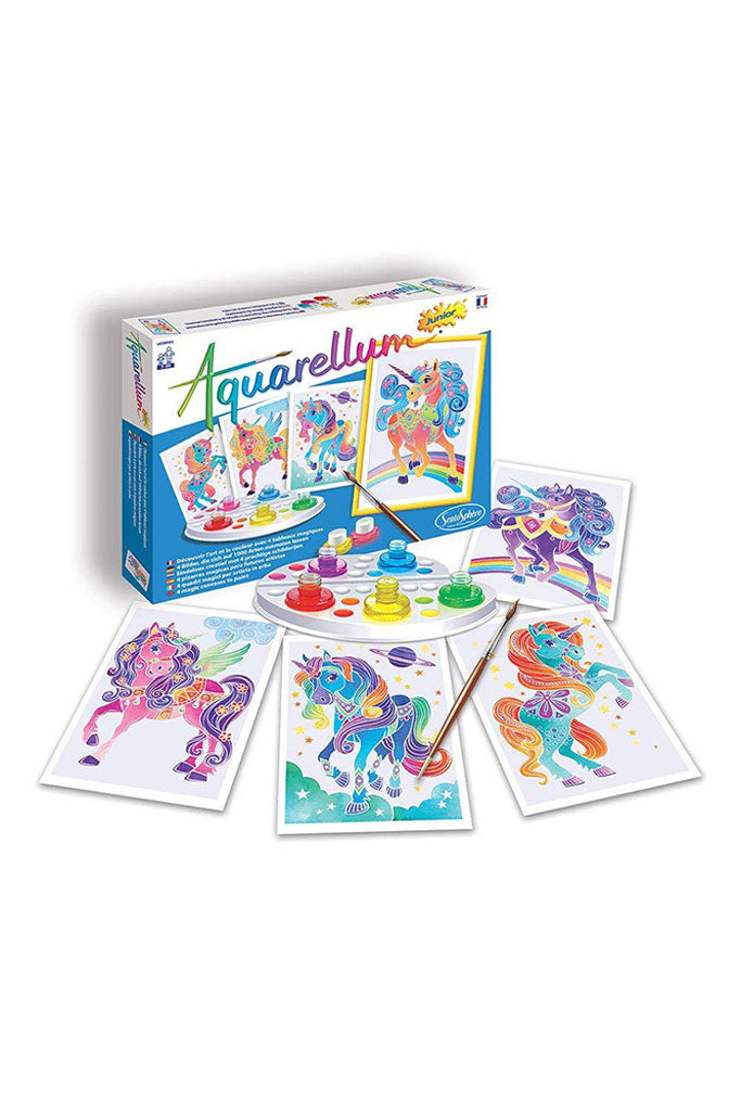 Aquarellum Junior "Licornes" - Unicorns by Sentosphere | The Elly Store Singapore