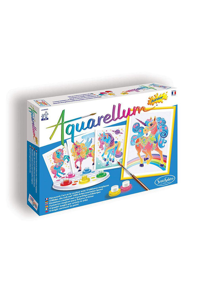 Aquarellum Junior "Licornes" - Unicorns by Sentosphere | The Elly Store Singapore