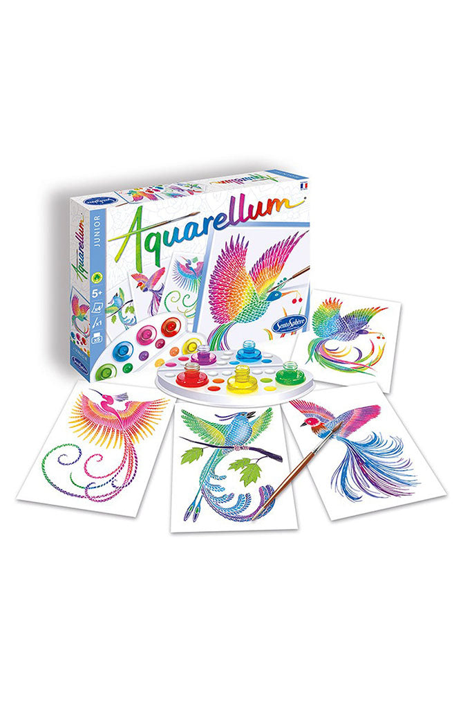 Aquarellum Junior "Oiseaux du Paradis" - Bird of Paradise by Sentosphere | The Elly Store Singapore