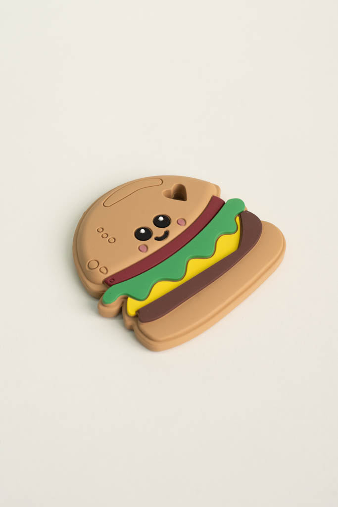 Silicone Hamburger Teething Toy