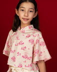 Sienna Top - Pink Garden