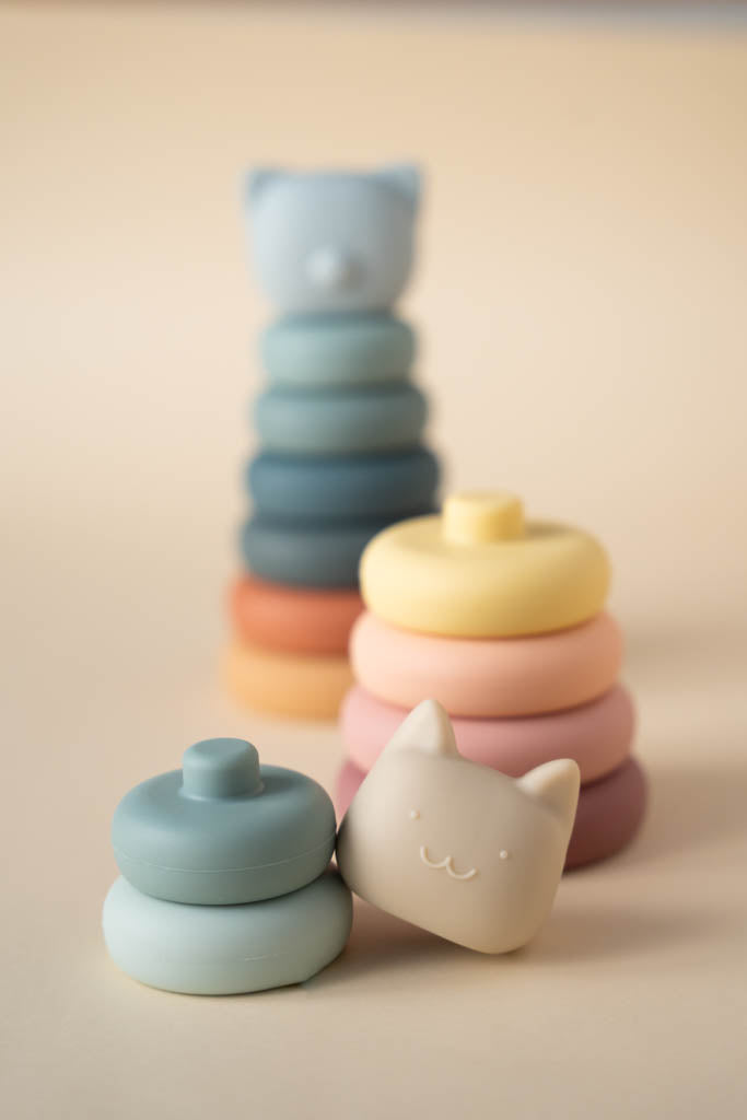 Baby Silicone Stacker Cat