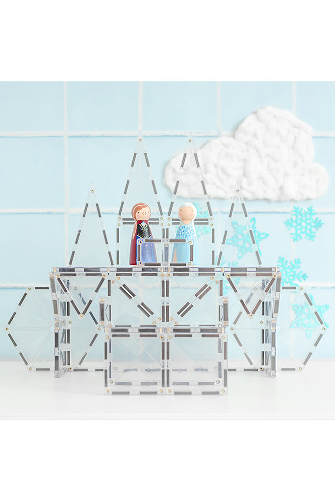 Connetix 34 piece Clear Pack display The Elly Store