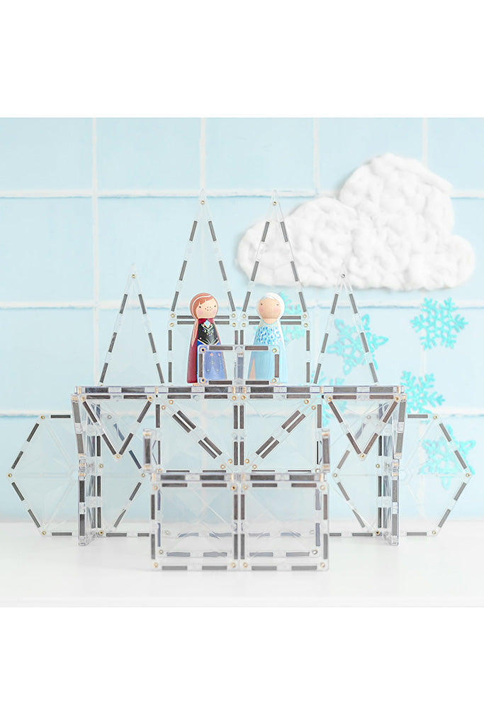 Connetix 34 piece Clear Pack display