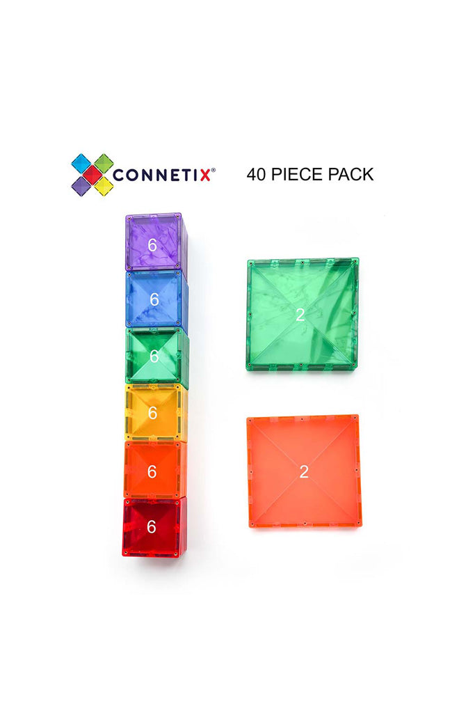 Connetix 40 Piece Expansion Pack | The Elly Store