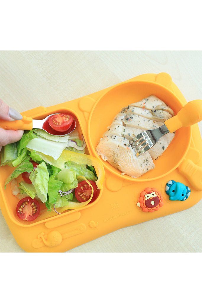 Creativplate with Suction - Little Chef Lola by Marcus &amp; Marcus | Mealtime | The Elly Store Singapore
