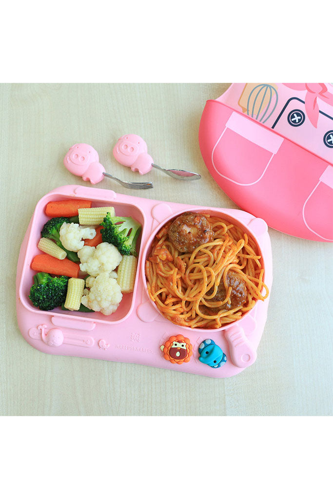 Creativplate with Suction - Little Chef Pokey by Marcus & Marcus | Mealtime | The Elly Store Singapore The Elly Store