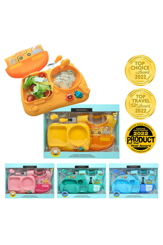 Creativplate Toddler Mealtime Set by Marcus &amp; Marcus | Mealtime | The Elly Store Singapore