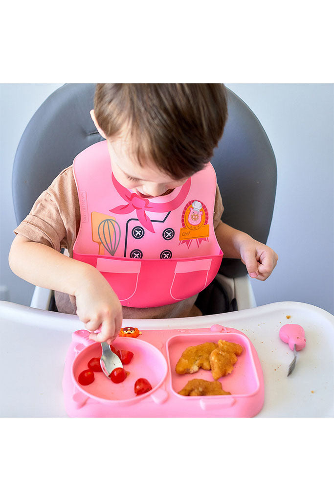 Creativplate Toddler Mealtime Set - Little Chef Pokey by Marcus &amp; Marcus | Mealtime | The Elly Store Singapore