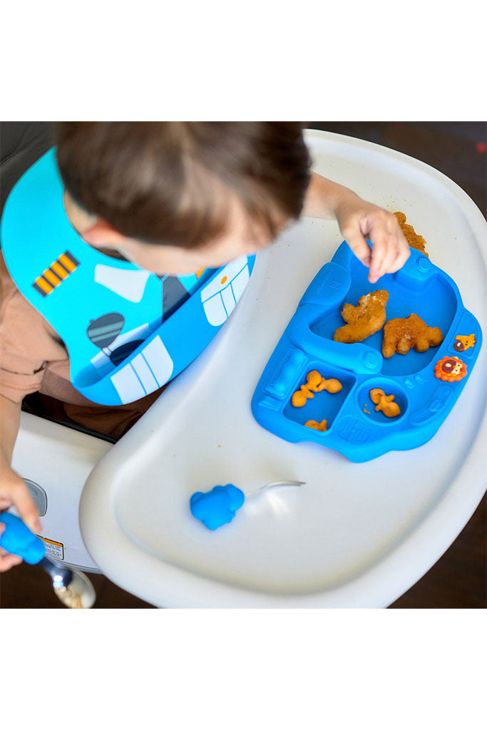 Creativplate Toddler Mealtime Set - Little Pilot Lucas by Marcus & Marcus | Mealtime | The Elly Store Singapore