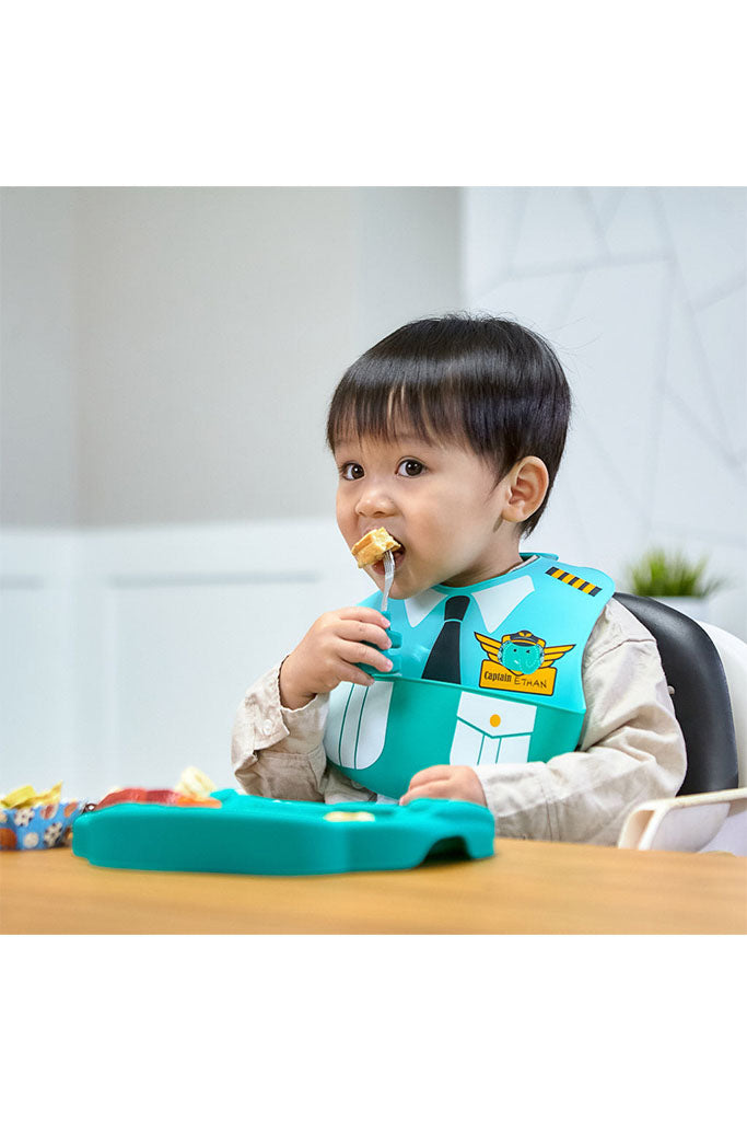Creativplate Toddler Mealtime Set - Little Pilot Ollie by Marcus & Marcus | Mealtime | The Elly Store Singapore