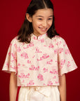 Sienna Top - Pink Garden