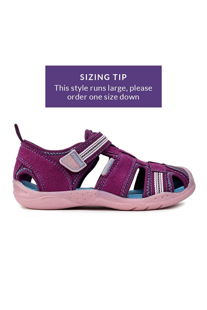Pediped Flex Sahara Berry Adventure Sandals | The Elly Store