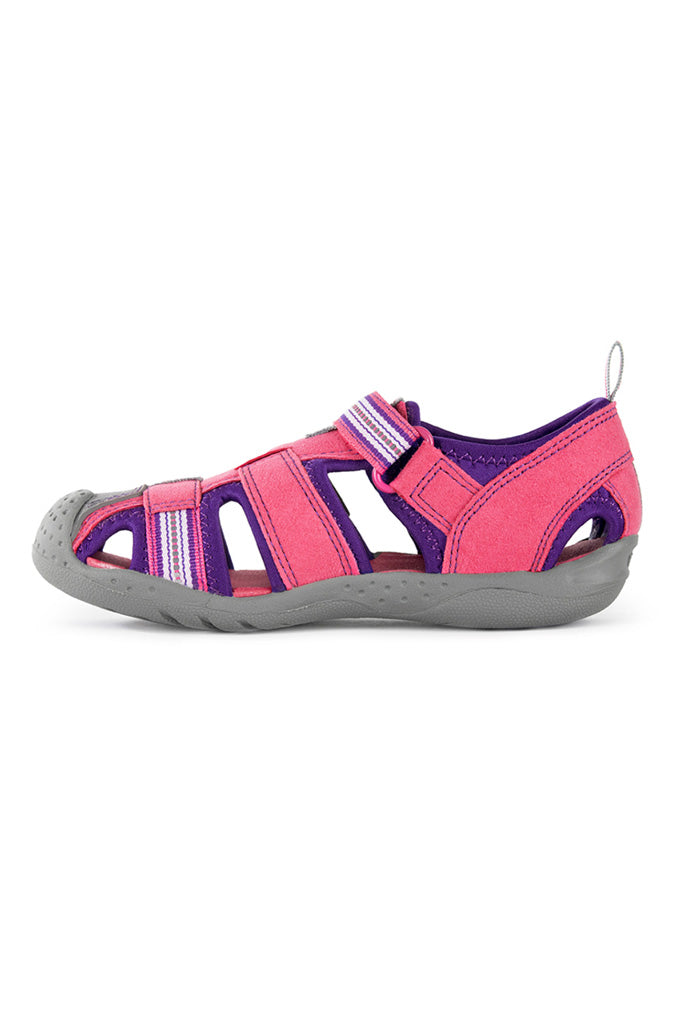 Sahara Fuchsia Lavender Adventure Sandals | Pediped Flex | The Elly Store