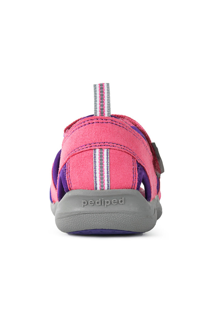 Sahara Fuchsia Lavender Adventure Sandals | Pediped Flex | The Elly Store