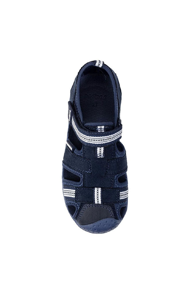 Pediped Flex Sahara Navy Blue Adventure Sandals | The Elly Store