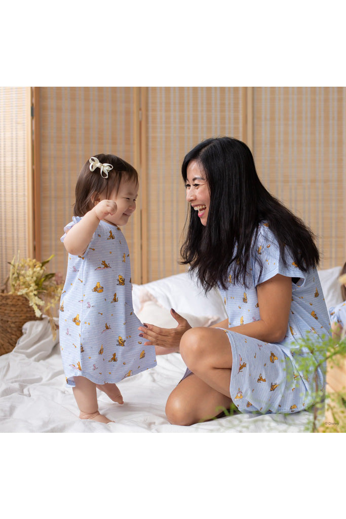 Girls' Flutter Nightgown Bubble Bath with Pooh | Disney x elly | The Elly Store Singapore