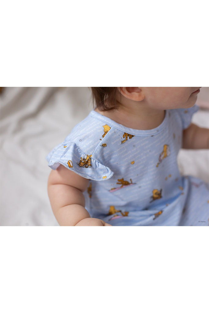Girls&#39; Flutter Nightgown Bubble Bath with Pooh | Disney x elly | The Elly Store Singapore