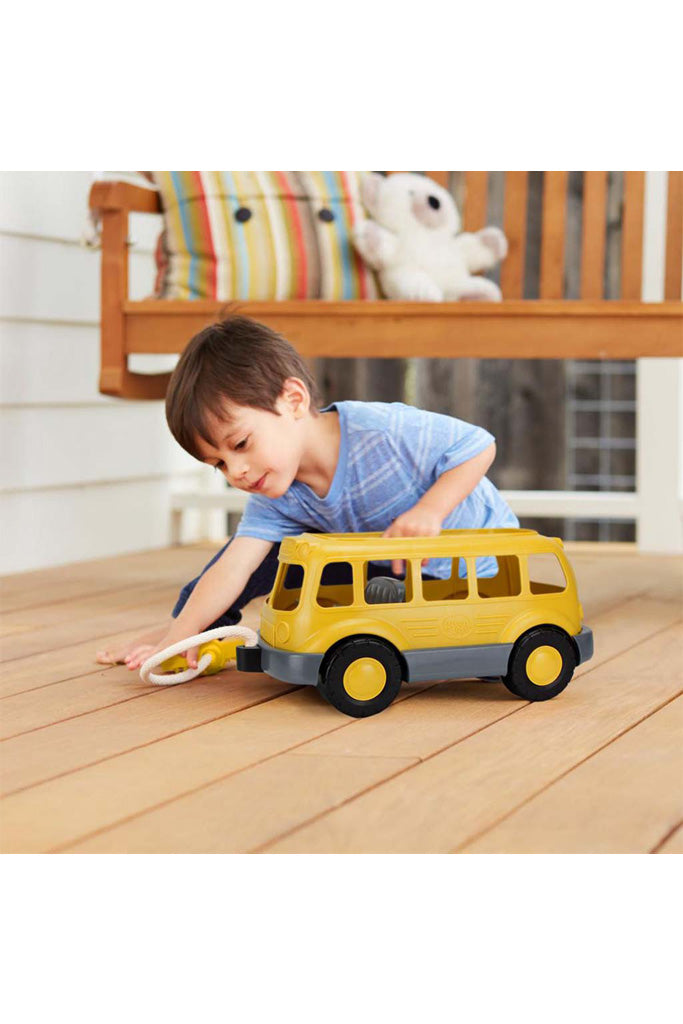 Green Toys School Bus Wagon | The Elly Store