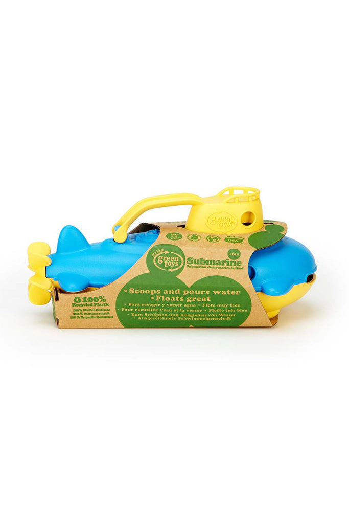 Green Toys Submarine - Yellow Handle The Elly Store