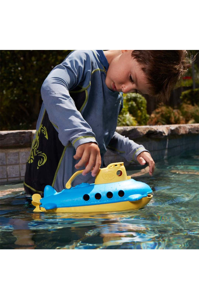 Green Toys Submarine - Yellow Handle The Elly Store