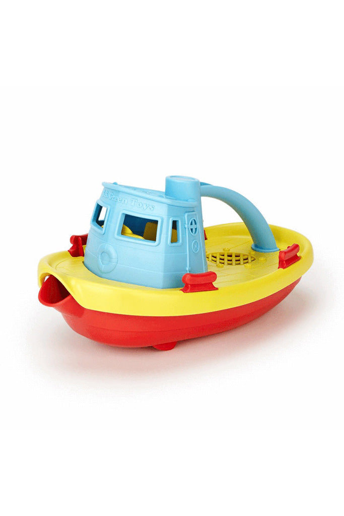 Green Toys Tugboat Blue | The Elly Store