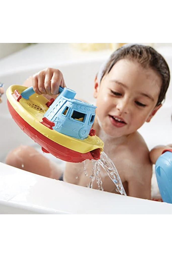 Green Toys Tugboat Blue | The Elly Store