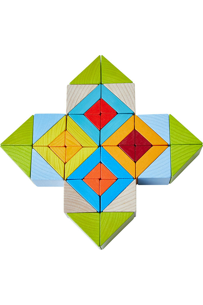 3D Arranging Game Mosaic Blocks by HABA | Open-ended Play | The Elly Store Singapore