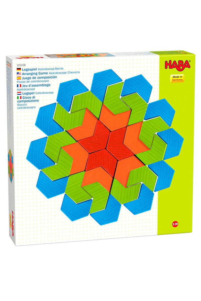 Arranging Game Kaleidoscope Chevrons by HABA | Open-ended Play | The Elly Store Singapore